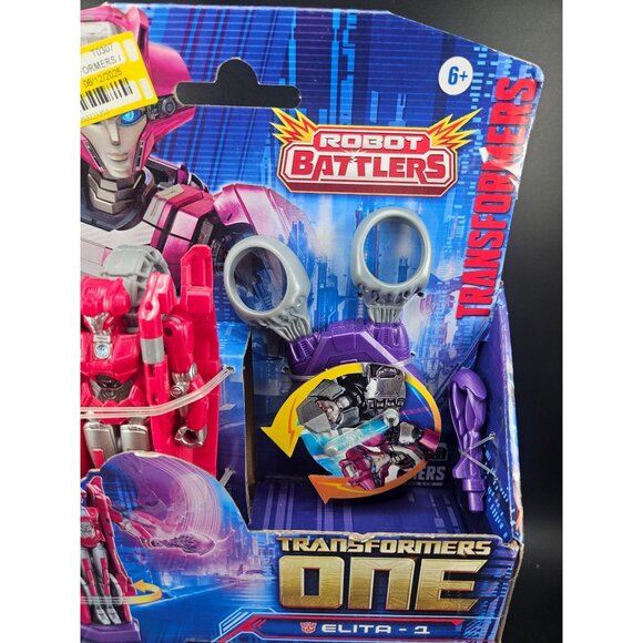 Transformers One Robot Battlers Elita-1 Figure 3-Step Conversion Toy 6+ Age - Picture 3 of 6
